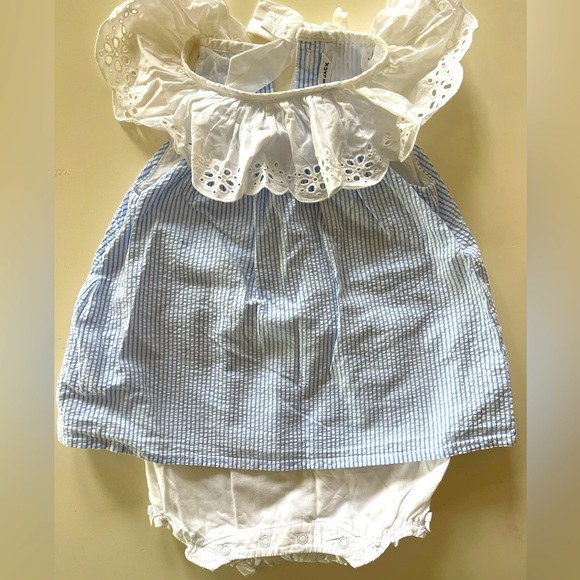 Darling Janie and Jack romper 12-18 months NWOT - Picture 1 of 3